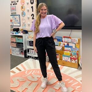 AlbionFit Women's Black Joggers